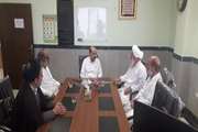 جلسه معارفه دو ناظر محترم شرعی کشتارگاه طیب گوشت پارسا 